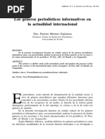 Pastora - Generos Periodísticos PDF