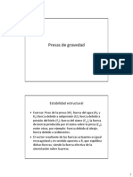 Presas de Gravedad y Presas de Arco