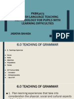 PKBK3073 English Language Teaching Methodology For Pupils With Learning Difficulties