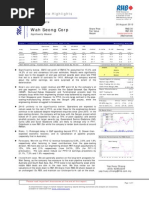 Wah Seong Corp Berhad: Significantly Weaker - 26/08/2010