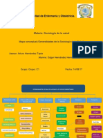 Mapa Mental (Generalidades de La Sociología de La Salud)