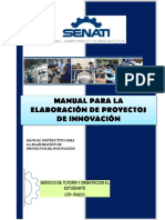 Manual de Proyecto de Innovaciones SENATI