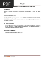 Taller - Identificación de No Conformidades ISO 14001