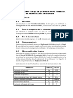 Memoria de Calculo Estructural de Una Vivienda de Dos Pisos