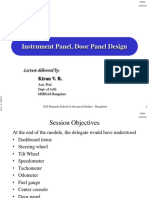 07 and 08 - Instrument Panel and Door Panel Design (Ver.1)