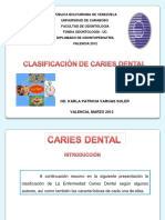 Clasificacion de Caries Dental