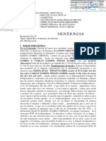 Jurisprudencia Juez Ordena Que Mujer Pase Pensión de Alimentos A Sus Hijos Legis - Pe - PDF