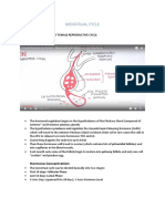 Menstrual Cycle: Hormonal Regulation of Female Reproductive Cycle