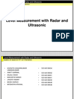 Radar and Ultrasonic Level Measurement