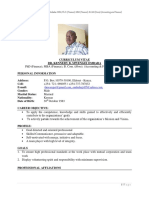 Dr. Ombaba B. Mwengei Kennedy Curriculum Vitae