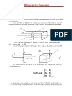 Cisaillement 2 Bac Science Dingenieur