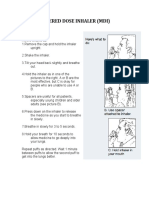 Metered Dose Inhaler (Mdi)