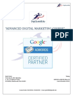 Digital Marketing Syllabus - DigiQuest