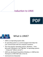 Unix Intro