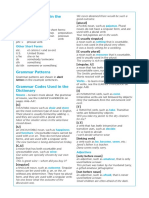 Short Forms Used in The Dictionary: Parts of Speech Pajamas