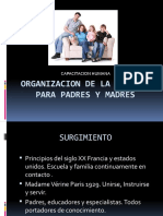 Organizacion de La Escuela para Padres y Madres