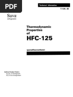 Thermodynamic Properties DuPont Suva HFC 125