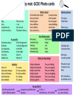 Describing A Photo GCSE Spanish