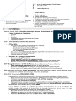 CV Modèle Style PDF