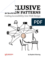 Inclusive Design Patterns