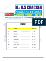 SSC General Studies - Cracker (WWW - Qmaths.in)