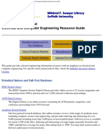 Computer Science and Electrical and Computer Engineering Resource Guide