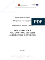 Mechatronics and Control Systems Laboratory Handbook