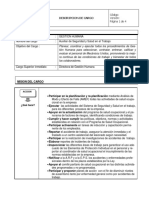 Auxiliar de Salud y Seguridad en El Trabajo