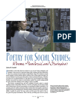 Poetry For Social Studies