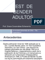 Test de Bender Adultos