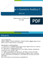 slidesALGA-Matrizes 2011 2012 PDF