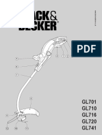 Black & Decker Trimmer GL701