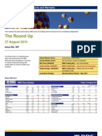 RBS: Round Up For 27 August 2010