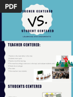 Teacher Centered