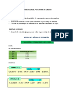 Determinacion Del Porcentaje de Almidon