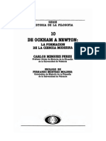 Minguez Perez Carlos - Historia de La Filosofia 10 - de Ockham A Newton