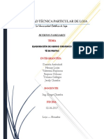 Elaborcion Abono Organico - Te de Frutas
