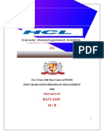 HCL CDC Project Report Final