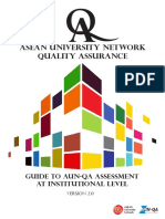 Guide To AUNQA Assessment at Institutional Level Version2.0 - Final - For - Publishing - 2016