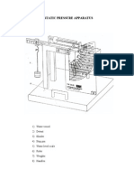 Hidraulik-Hydrostatic Pressure Apparatus