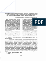 Resenha - Teoría Constitucional Da Democracia Participativa