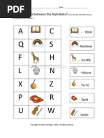 Sequence Sandwich Alphabets