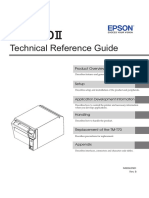 Epson TMT70ii - Technical Reference Guide