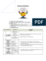 Sesion de Aprendizaje Lunes 13