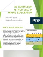 Seismic Refraction Method Used in Mining Exploration