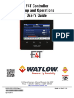 +watlow F4T Setup & Operation PDF