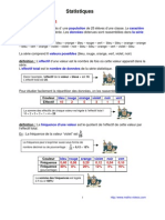 Statistiques (5ème)