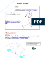 Symétrie Centrale (5ème)