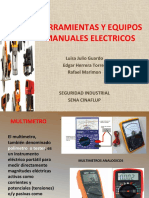 Herramientas y Equipos Manuales Electricos