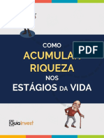 Ebook Como Acumular Riqueza Nos Estagios Da Vida Guiainvest